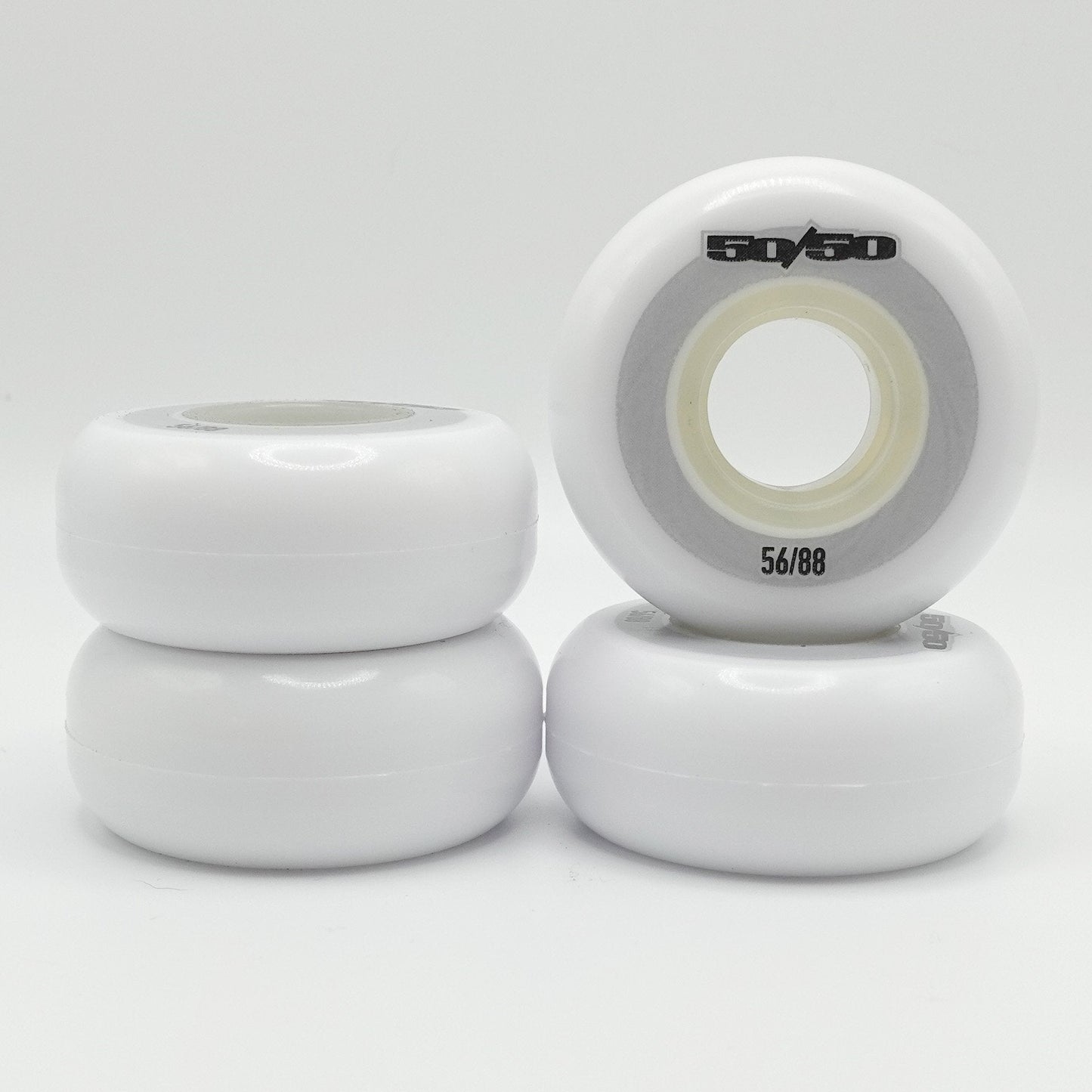 56mm 88a Wheels (White)
