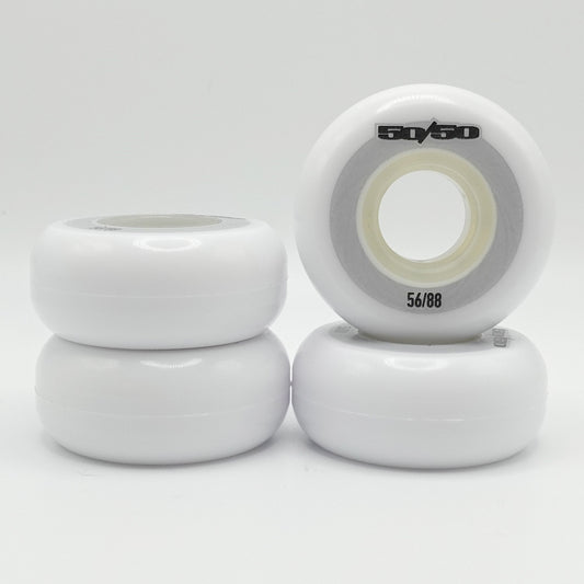 56mm 88a Wheels (White)