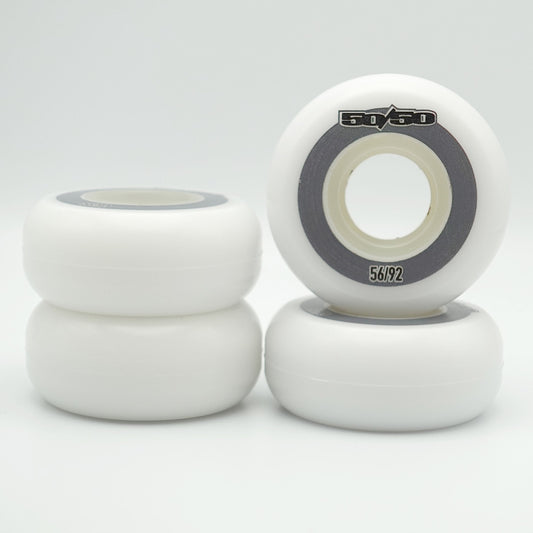 56mm 92a Wheels (White)