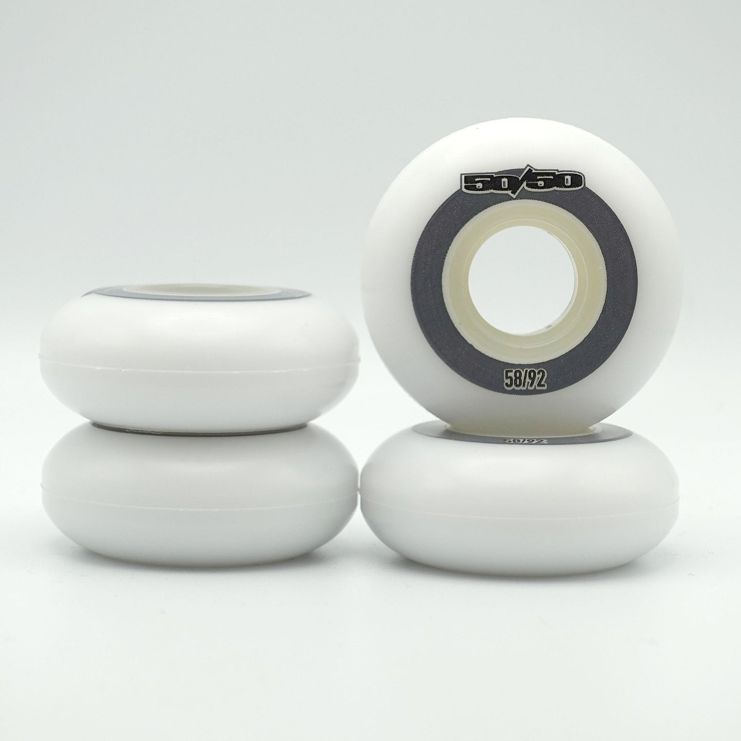 58mm 92a Wheels (White)