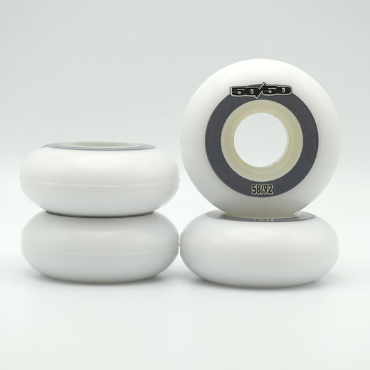 58mm 92a Wheels (White)