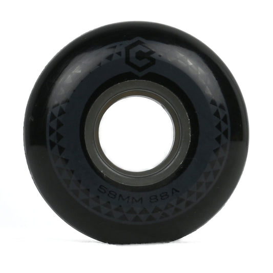58mm 88A Chroma Team Wheels (Black)