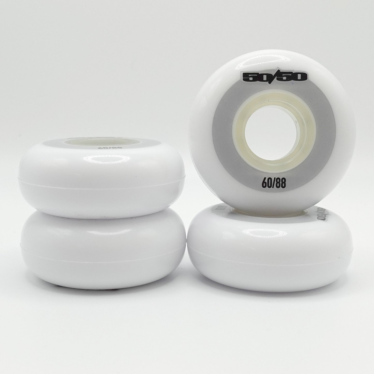 60mm 88a Wheels (White)