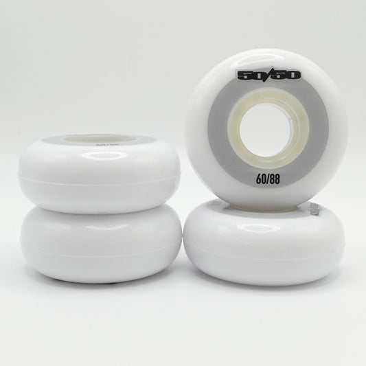 60mm 88a Wheels (White)