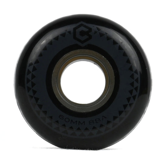 60mm 88A Chroma Team Wheels (Black)