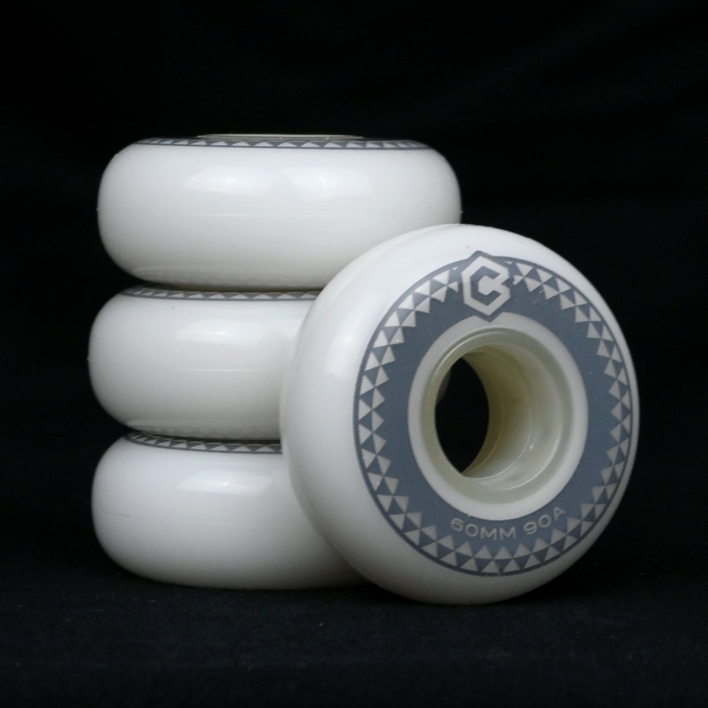 60mm 90A Chroma Team Wheels (White)