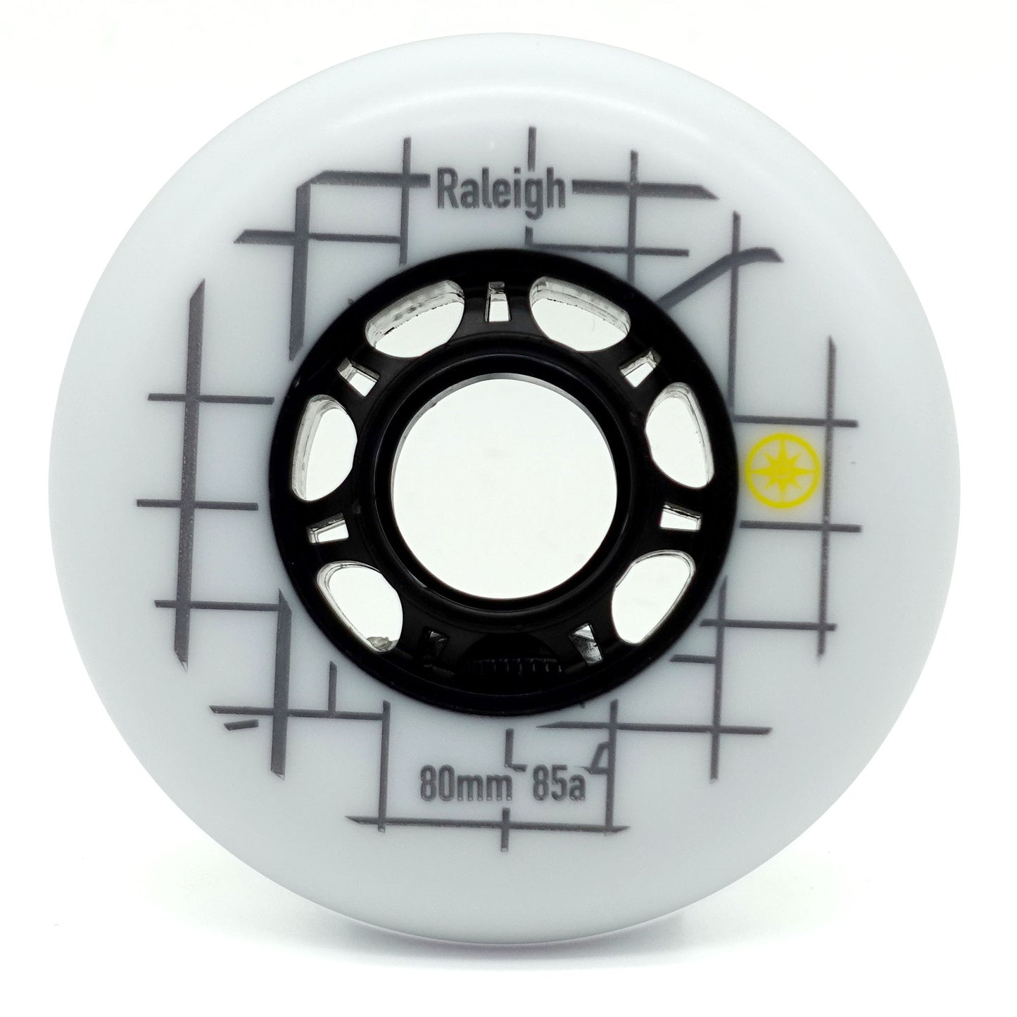 80mm 85a - Raleigh Wheels (White)
