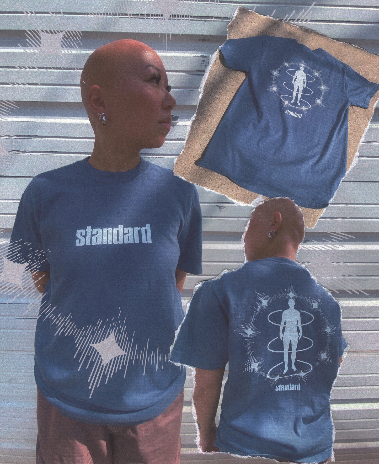 Starman T-Shirt Blue
