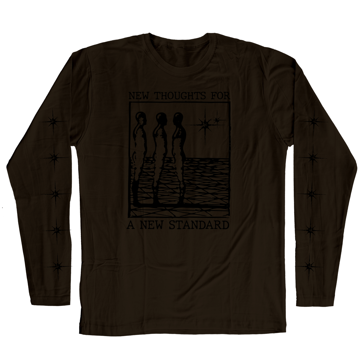 New Thoughts Long Sleeve Shirt Brown