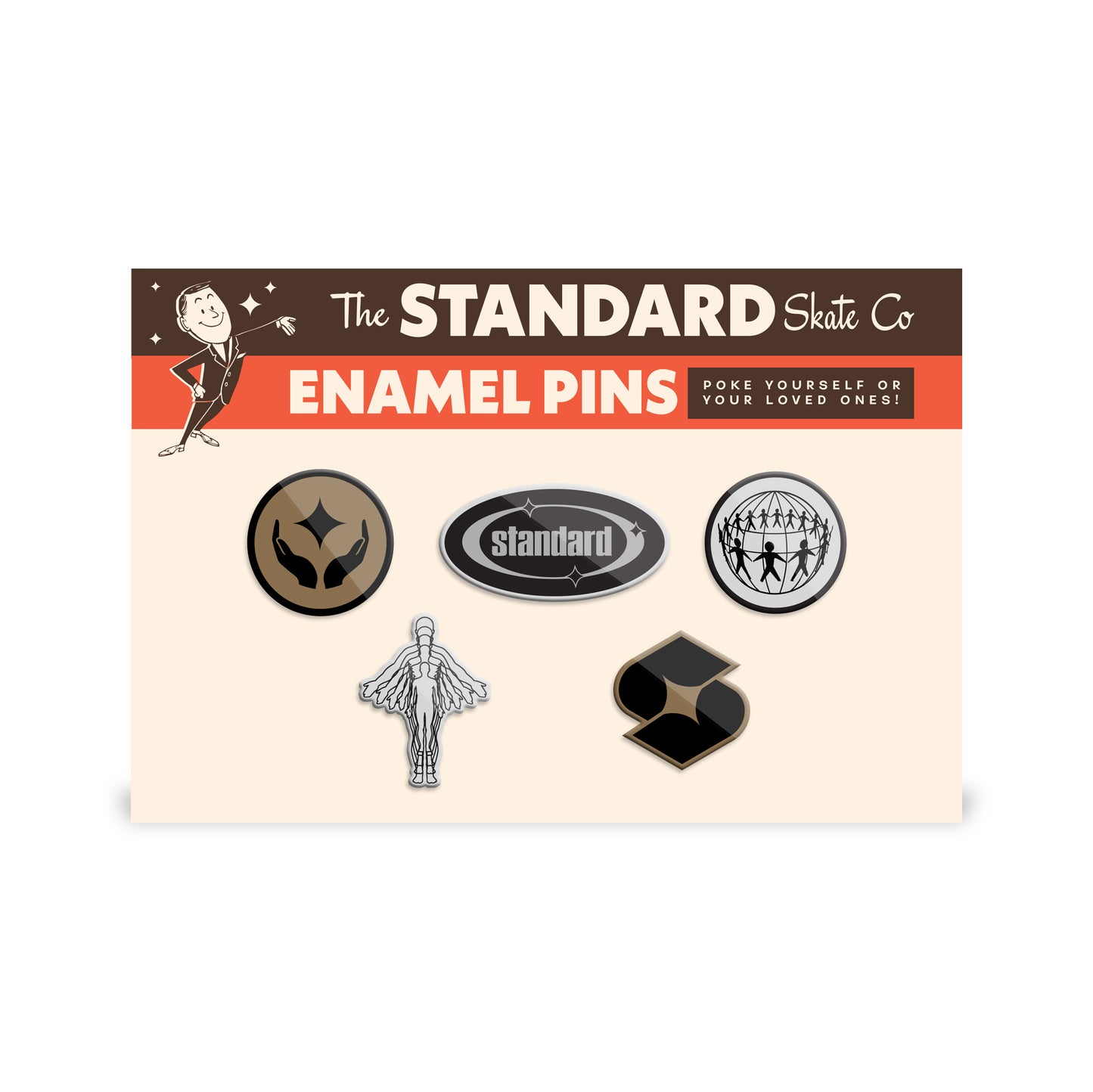 Standard V2 Enamel Pins