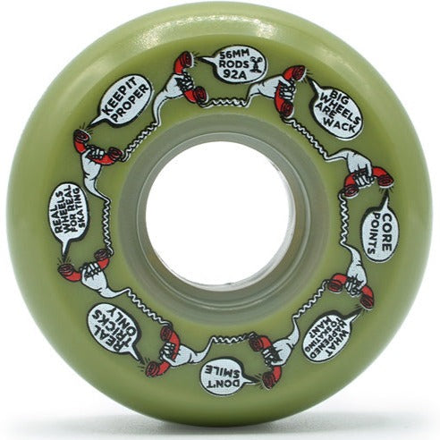 56mm 92a Rods Wheels