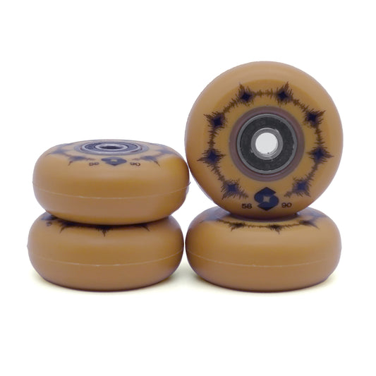 Standard 58mm 90a Wheels (Tan)
