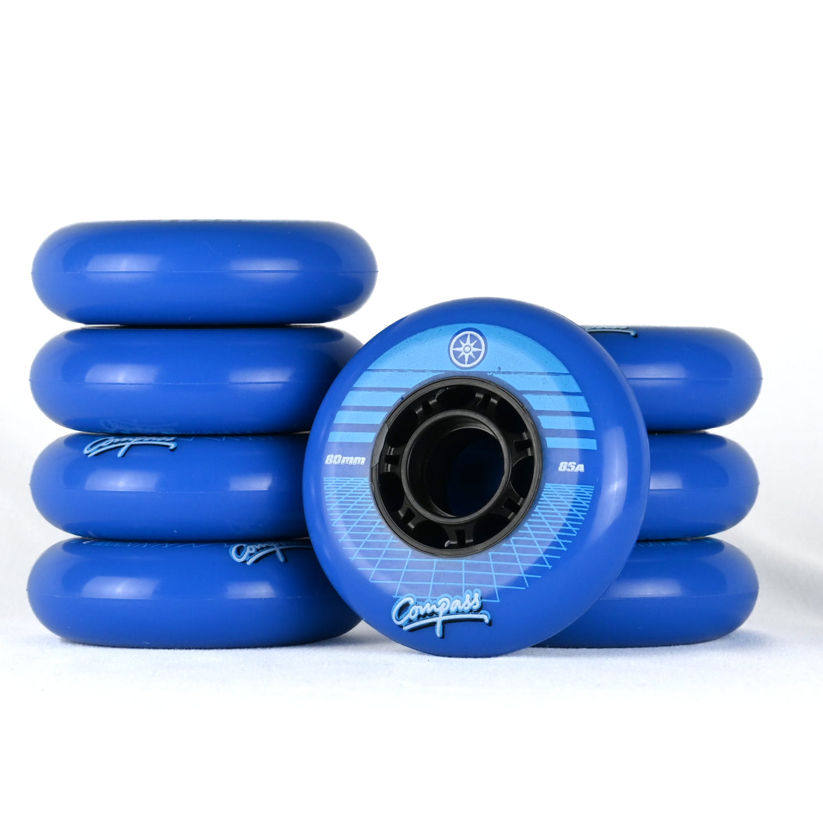 80mm 85A - Synthwave Wheels (Blue)