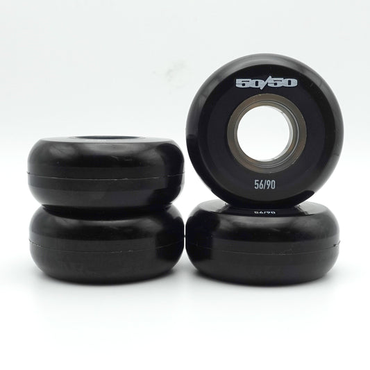 56mm 90a Wheels (Black)