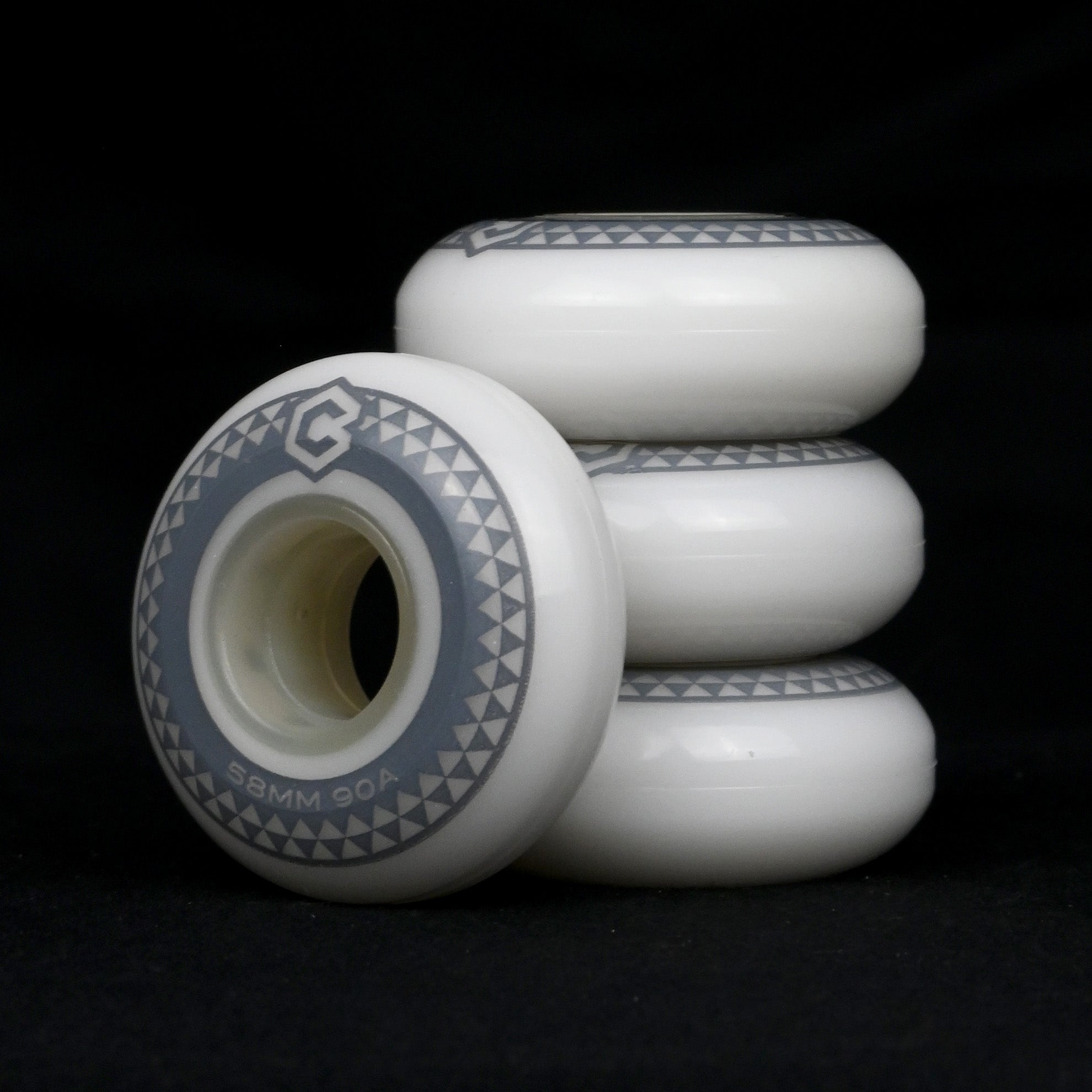 A Team Rims 50/50 60mm 90a Wheels (White) – Balance Distribution