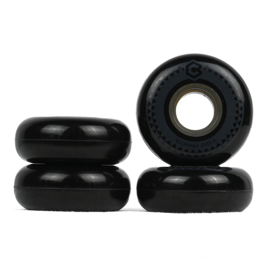 60mm 88A Chroma Team Wheels (Black)