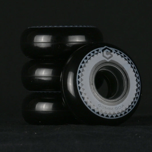60mm 90A Chroma Team Wheels (Black)