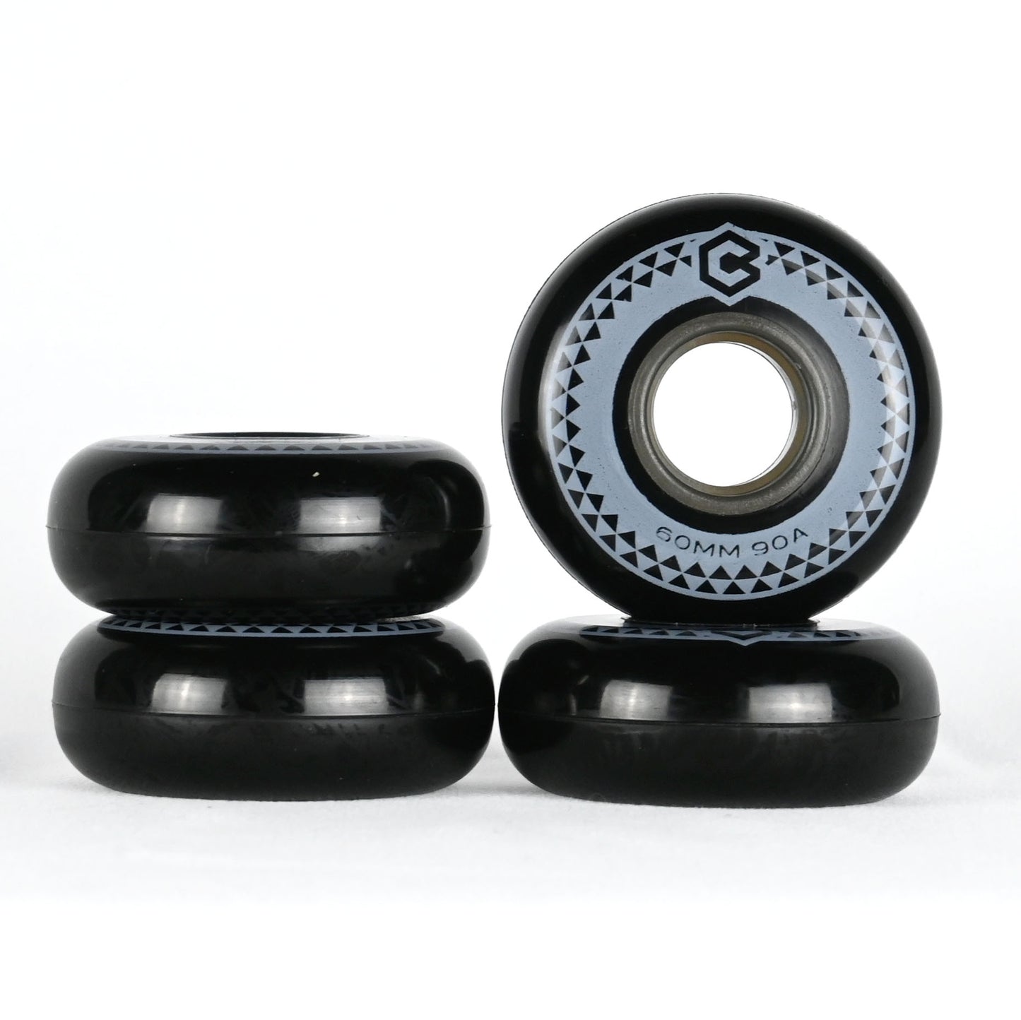 60mm 90A Chroma Team Wheels (Black)