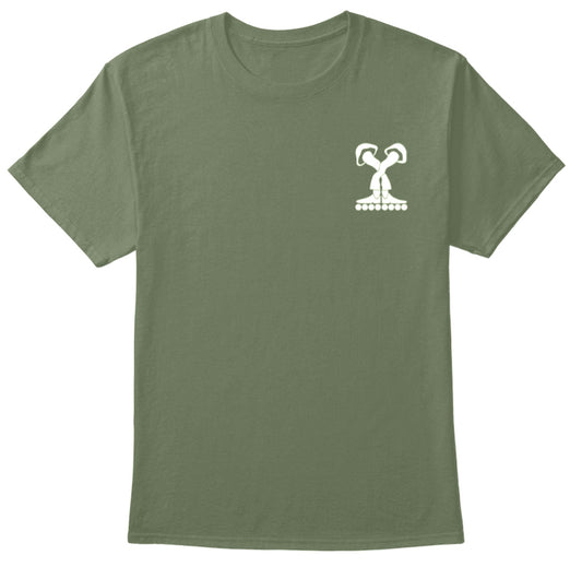 Mushroom Blading Wacky Mode Logo T-Shirt Hemp