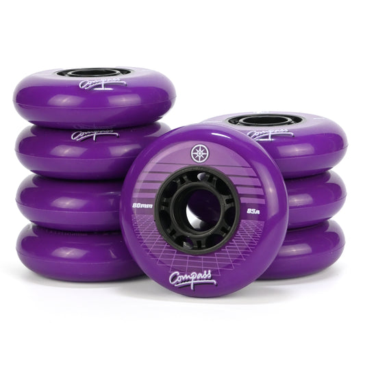 80mm 85A - Synthwave Wheels (Purple)