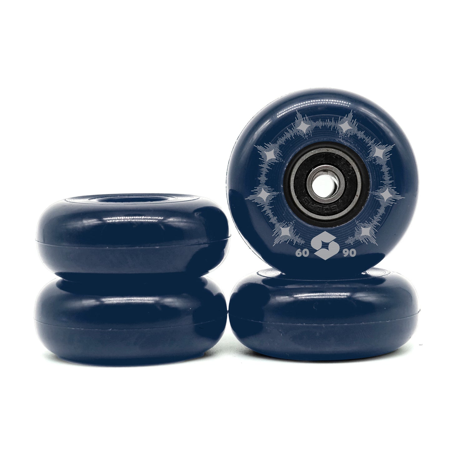 Standard 60mm 90a Wheels (Blue)