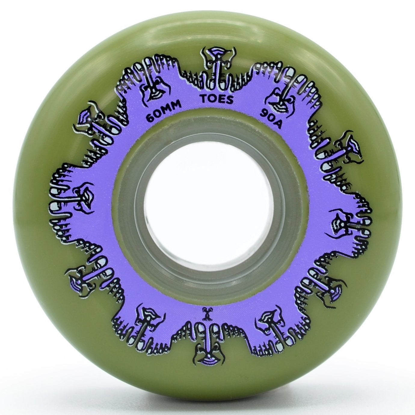 60mm 90a Toes Wheels
